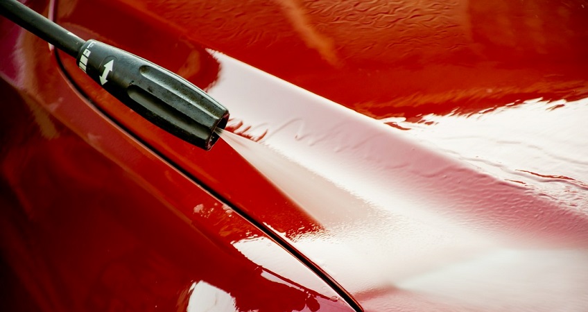 myjka ciśnieniowa mycie samochodu